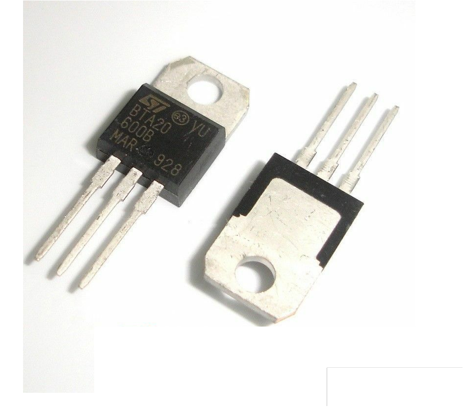 Baomain BTA20-600B 600V 20A Silicon Controlled Rectifier Snubberless Triacs 5 Pack 