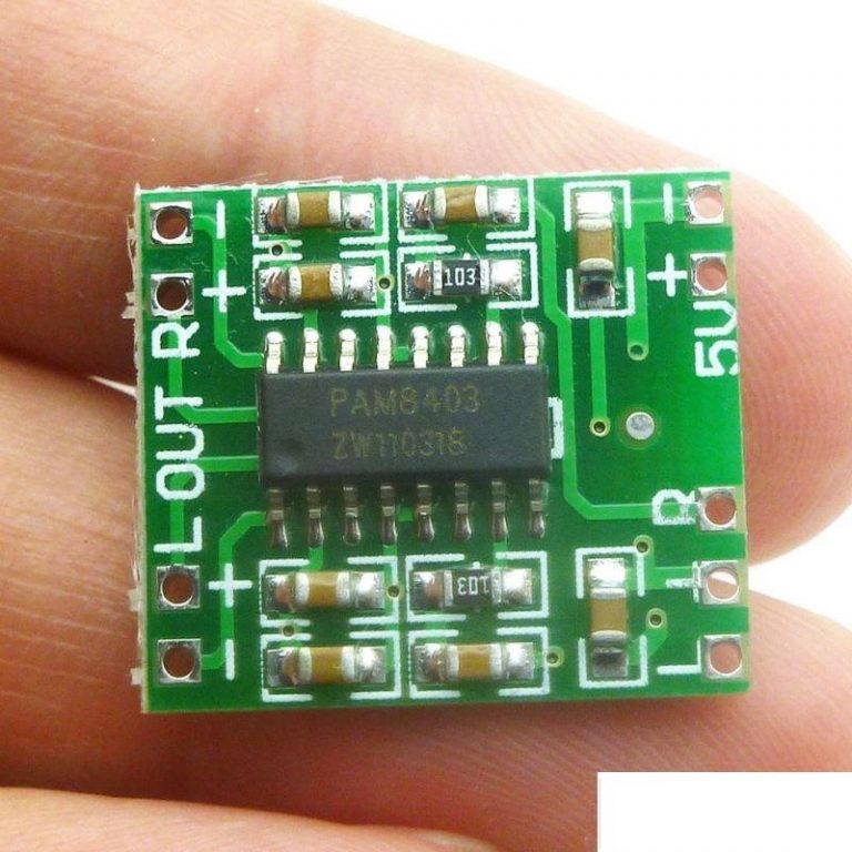 Tarjeta Amplificador Audio Estereo Mini Pam8403 2x3w 3W Clase D 5V ...