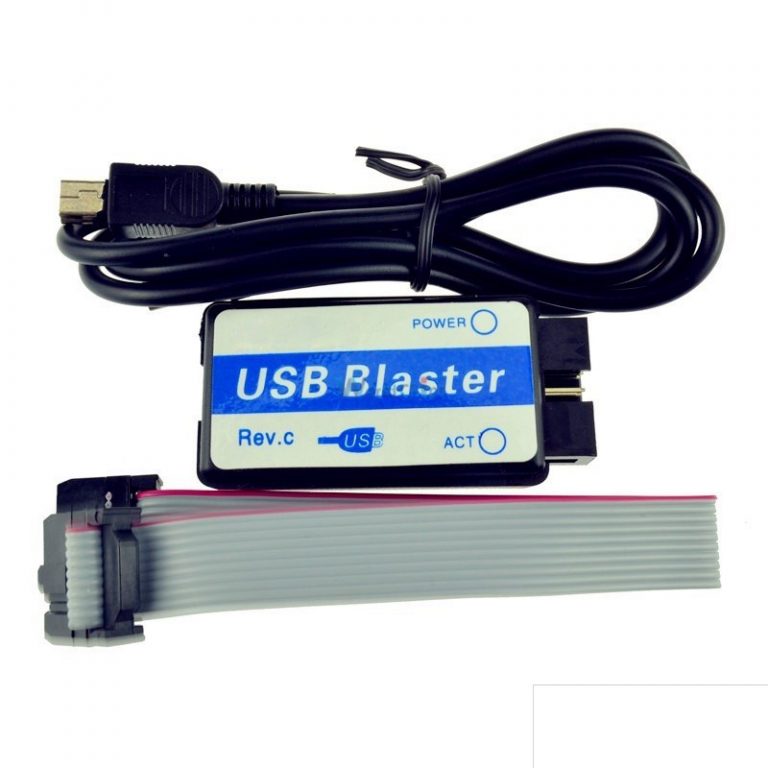 Programador Usb Blaster FPGA Altera Jtag Cpld Fpga Nios 1-5.5V Cyclone ...