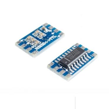 Hailege 10pcs Mini RS232 Vers TTL MAX3232 Module Conversion Niveau Série 3V-5V