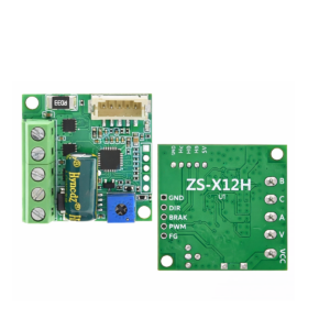 Driver Controlador Motor Brushless ZS-X12H Hall 6-28V 4A 100W Bldc