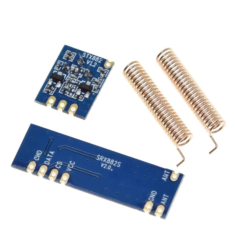 KIT TRANSCEPTOR RF 433MHZ STX882 + SRX882 (6)