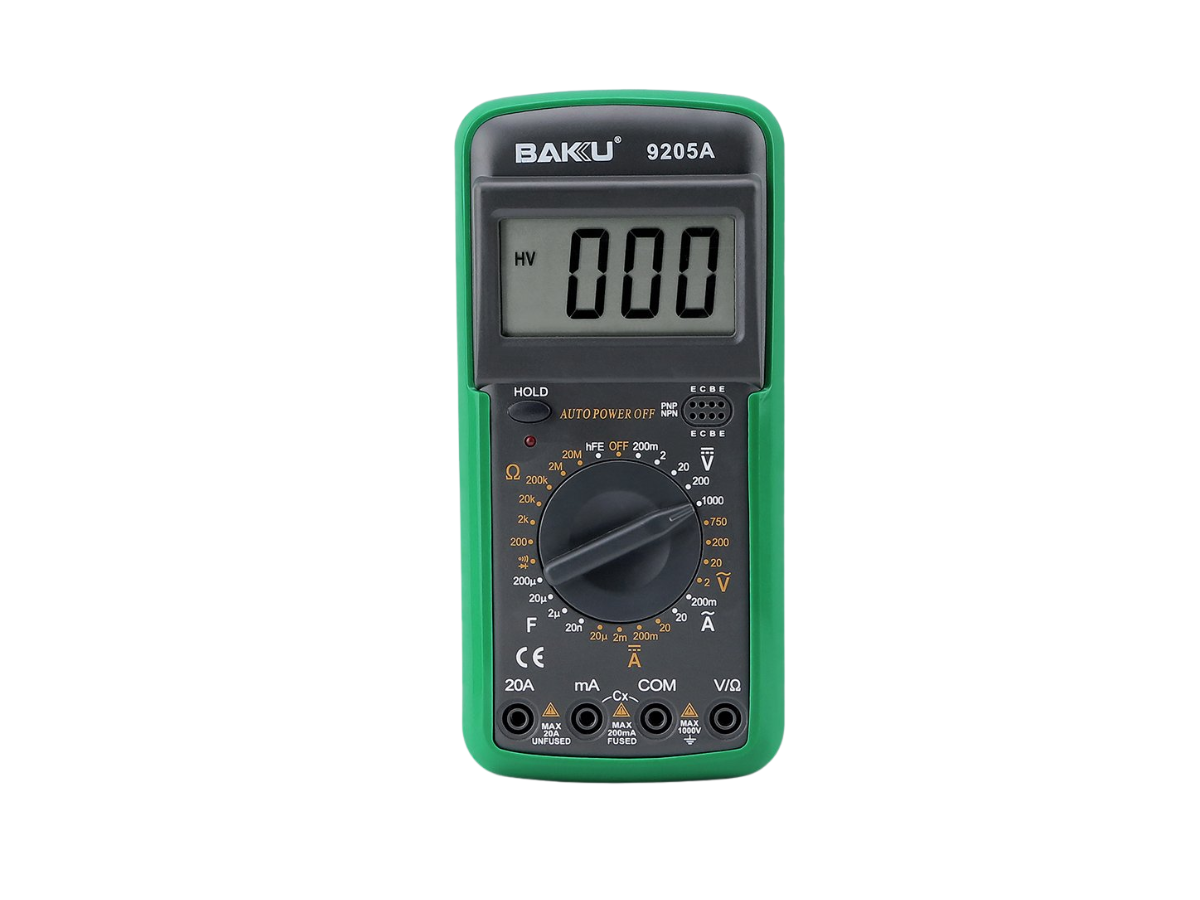 MULTIMETRO DIGITAL BAKU DT9205A 1