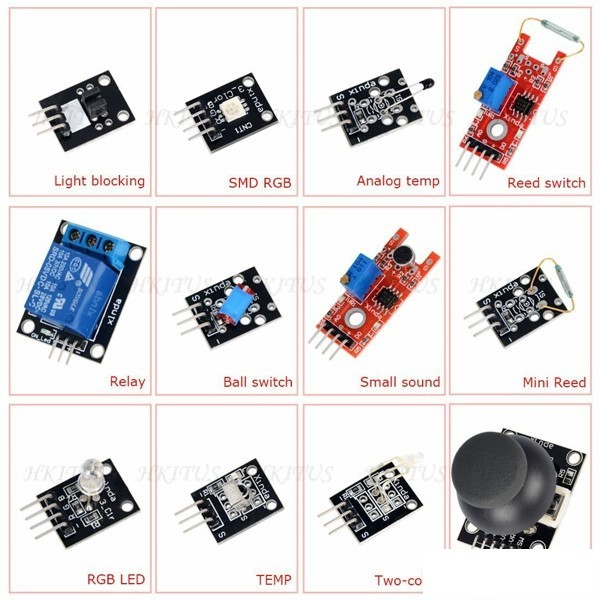 Kit Arduino Starter Principiante Aprendizaje Servomotor Sensores Protoboard  Arduino - yorobotics