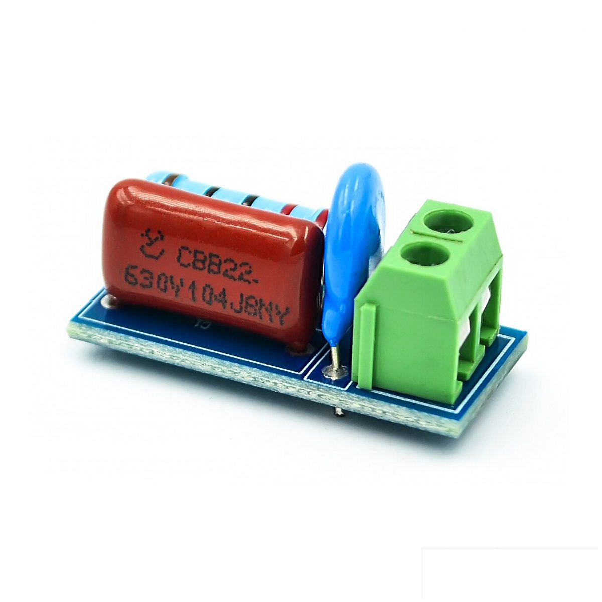 Modulo RC Snubber Per Relè – Protezione Da Sovratensioni, Resistenza E Condensatore