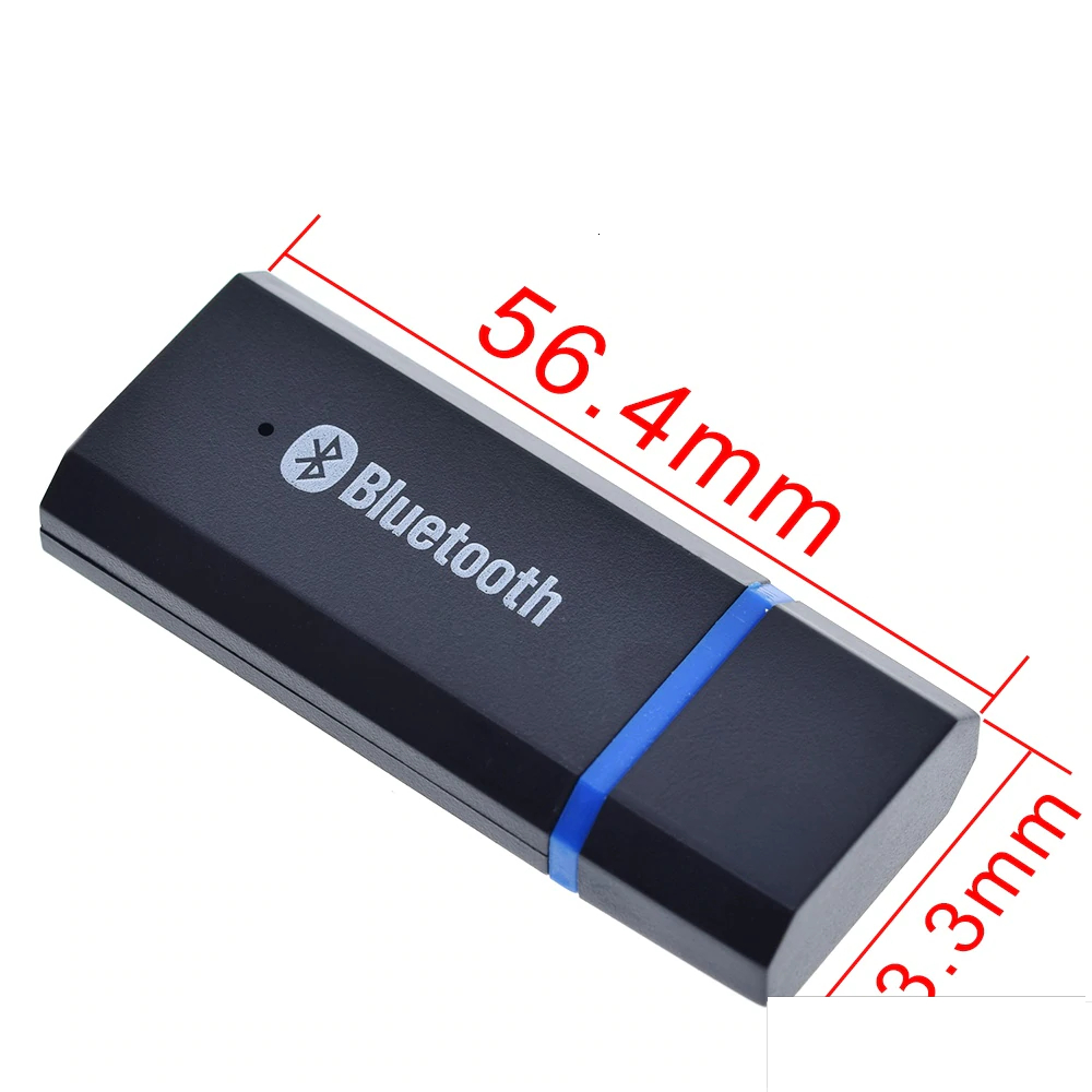 Receptor Auxiliar Audio Bluetooth 5.0 Jack 3.5mm Dongle Usb