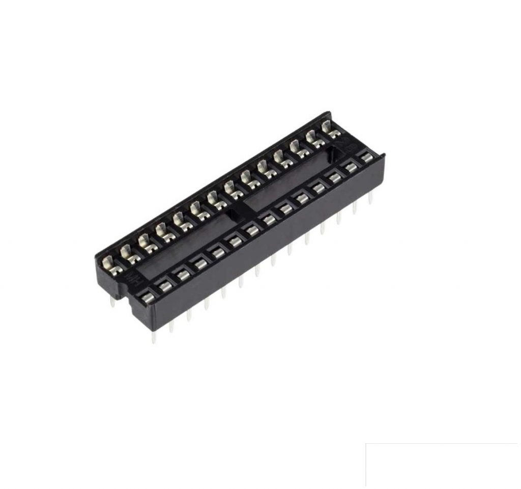 Atmega Socket Soporte Integrado 28 Pines Base Dip28 Dip28p Socket Atmega - yorobotics