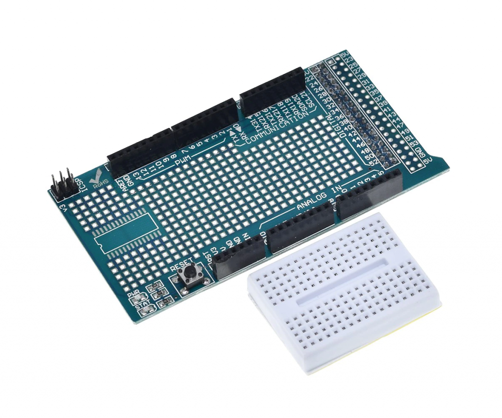 Protoshield Expansion Protoboard Para Arduino Mega - yorobotics
