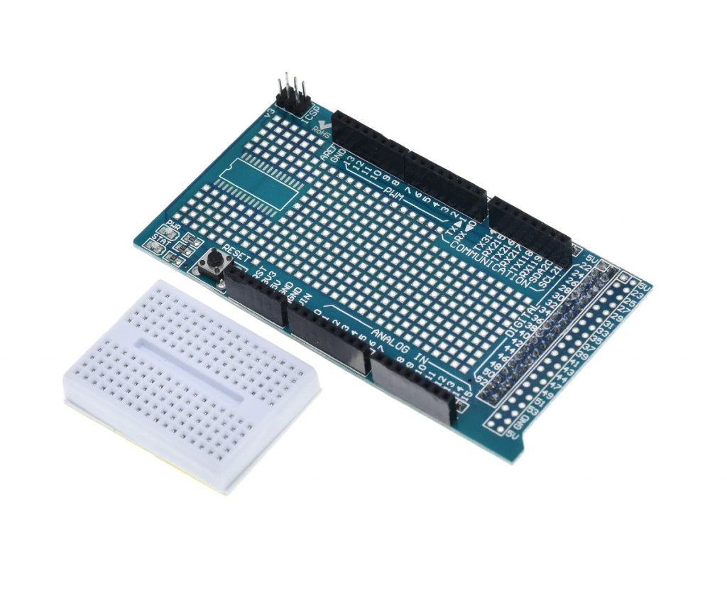 Protoshield Expansion Protoboard Para Arduino Mega - yorobotics