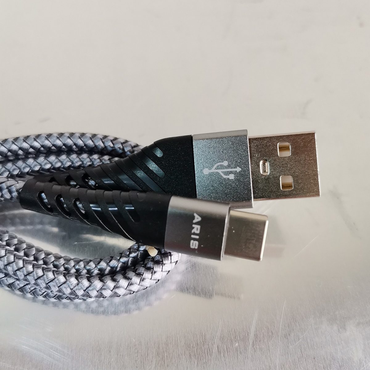 Cable de Datos / Cargador Micro USB a USB 2.0 de estilo tejido de 1 m