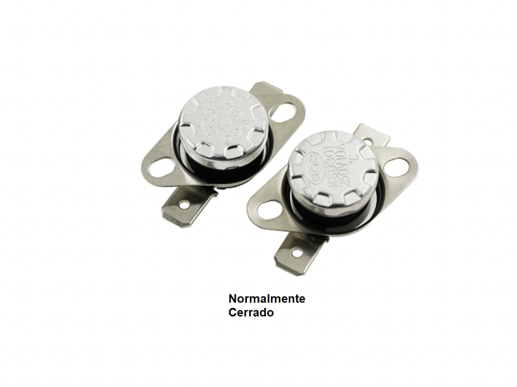 Normalmente Termostato Automatico Temperatura KSD301 45°C 10A Normalmente Cerrado ...