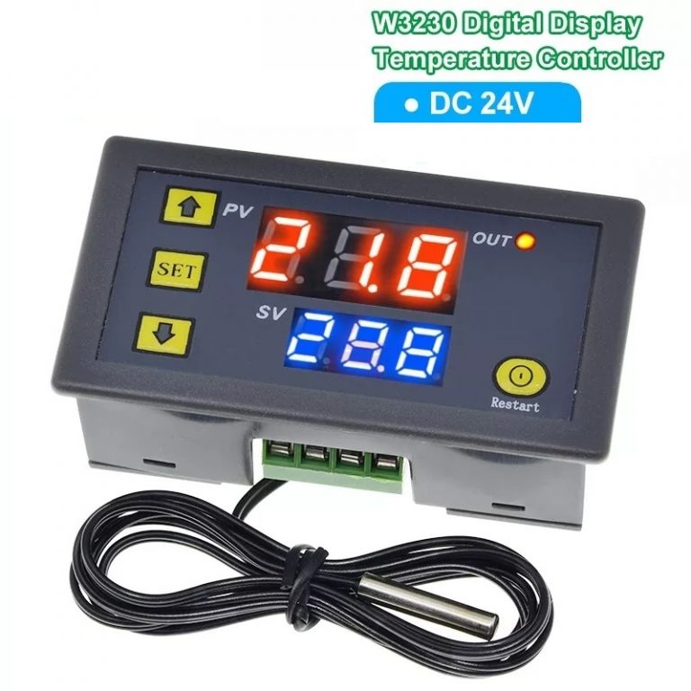 Controlador De Temperatura Digital Termostato Alarma Con Sensor, AC - Foto 6