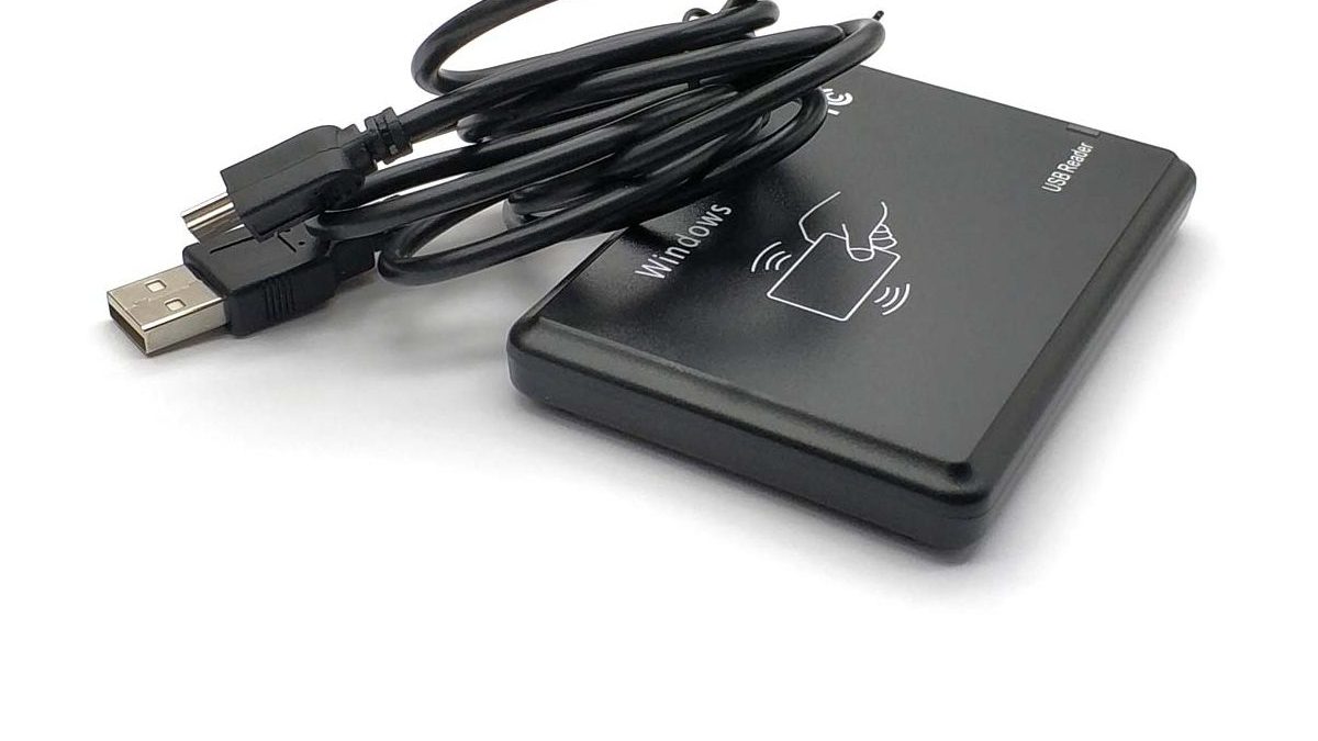 JA-191T Doble lector RFID USB de sobremesa