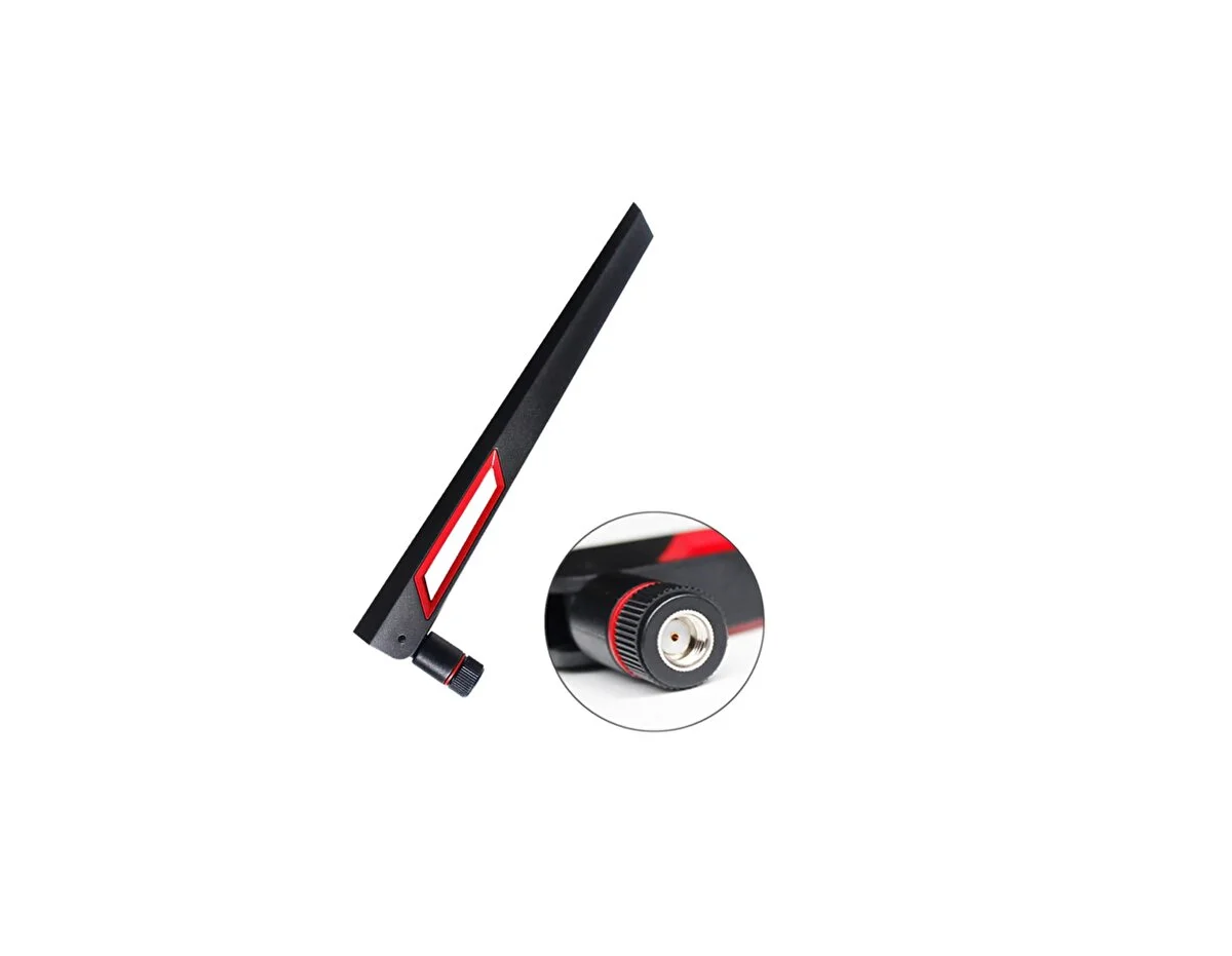 Antena Wifi Dual Band 2.4Ghz 5.8Ghz 12dBi Rp-sma Macho 20cm