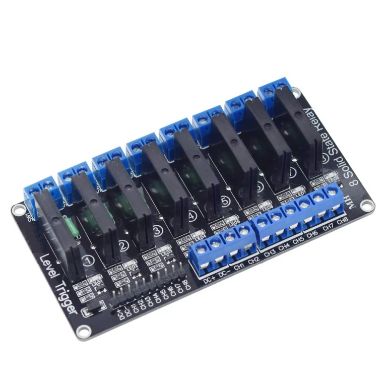 Trigger Robotics Modulo Rele Estado Solido 8 Canales SSR Low Level Trigger 250V 2A ...