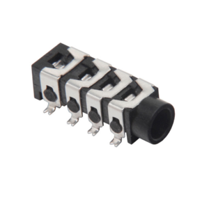 Conector Jack Audio 3.5mm PJ-313E Smd TRRS 8 Pin