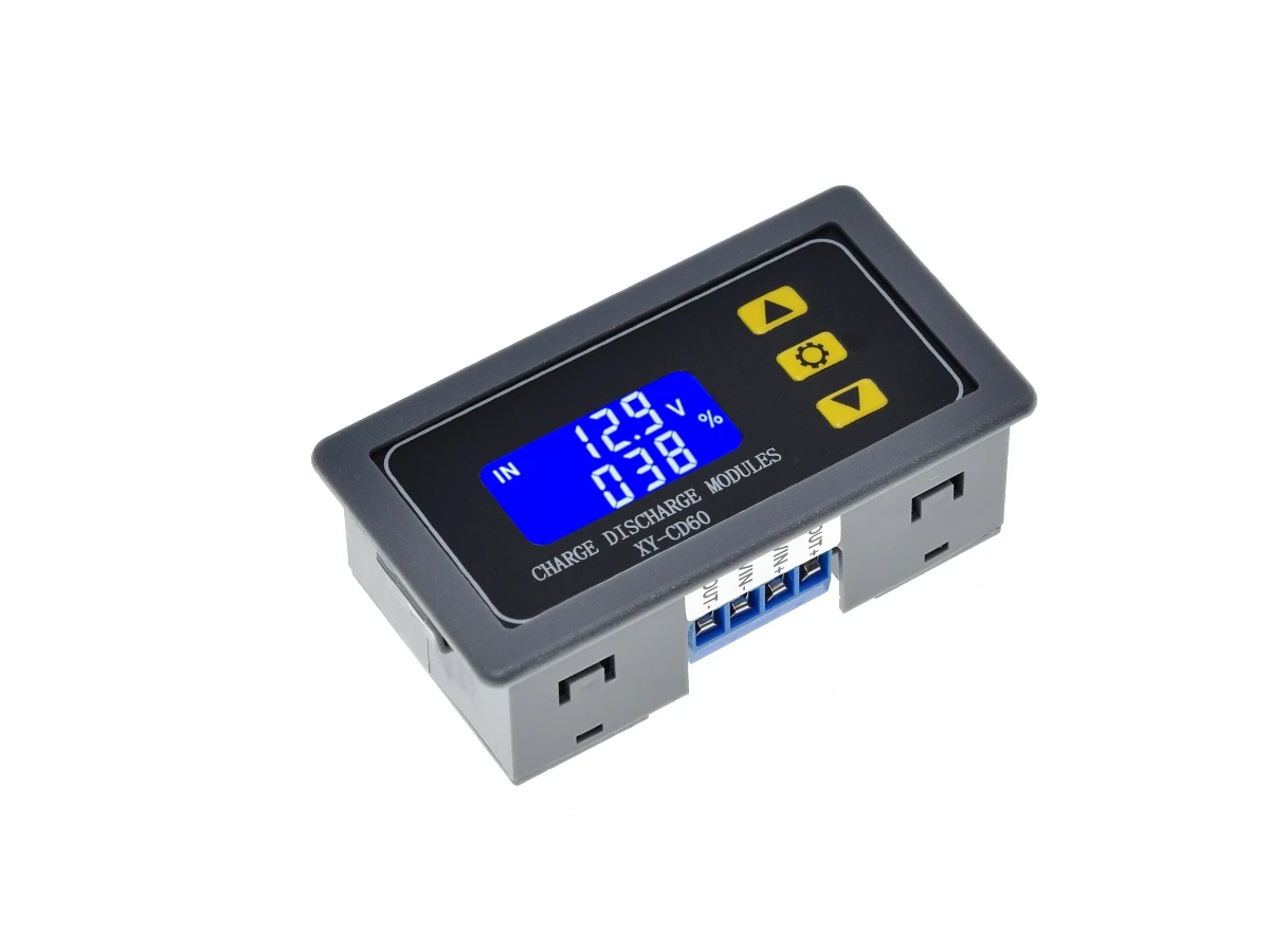 Modulo Control Carga Descarga Bateria XY-CD60 6-60V