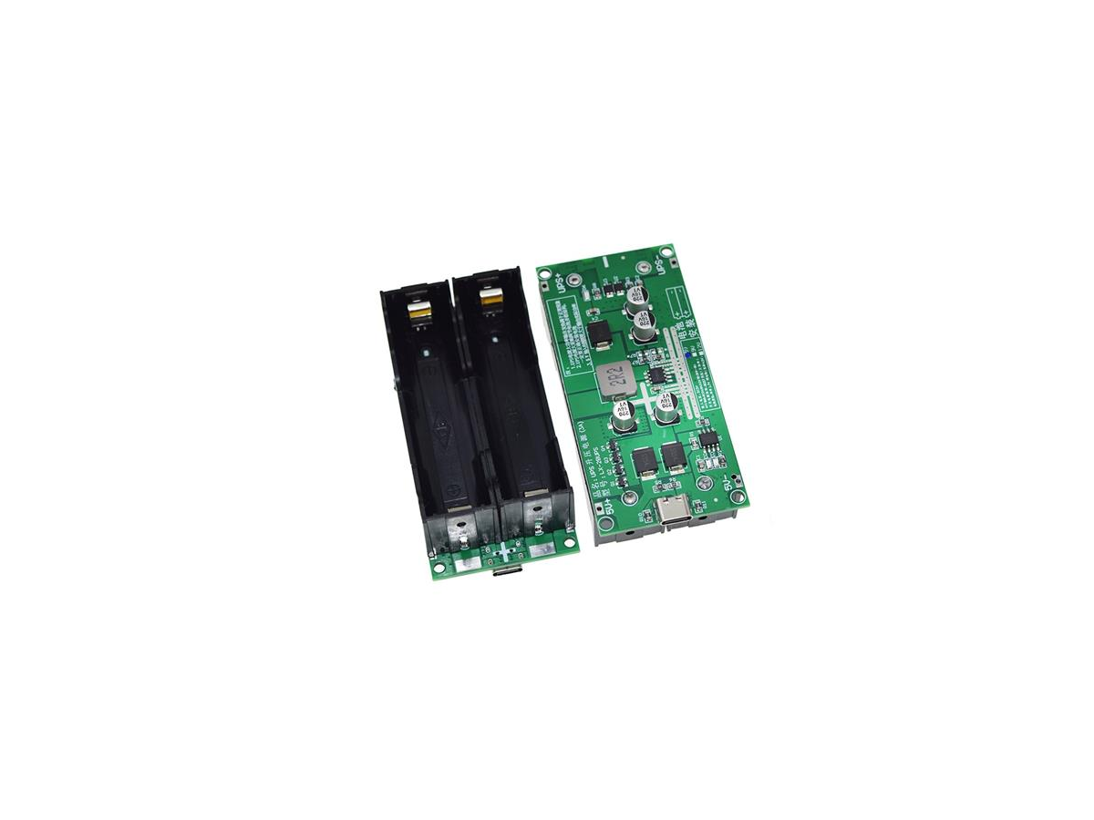 Modulo Cargador Ups 12V Tipo C 15W 3A 18650 LX-2BUPS Boost