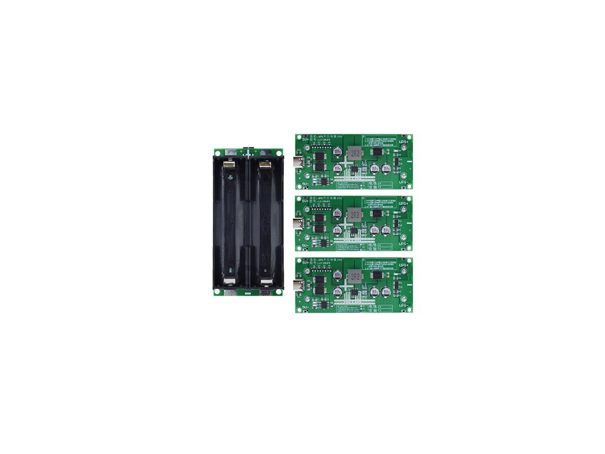 MODULO UPS 12V TIPO C 15W 3A 18650 LX-2BUPS