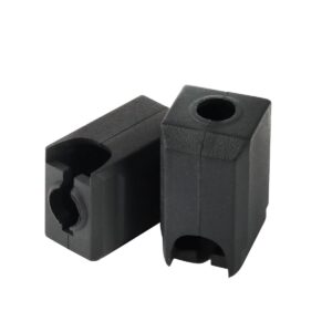 Aislante Calcetin Funda Protectora Silicona BambuLab X1 P1P Negro