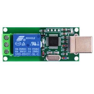 Rele Programable Usb 1 Canal 5V Atmega8 Relevo Hid 10A