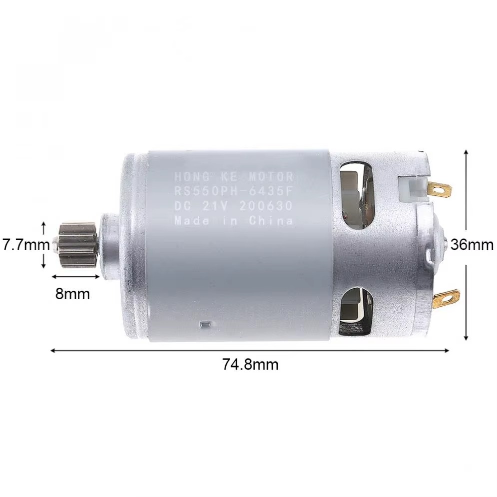 MOTOR TALADRO INALAMBRICO RS550 19500RPM 21V (2)
