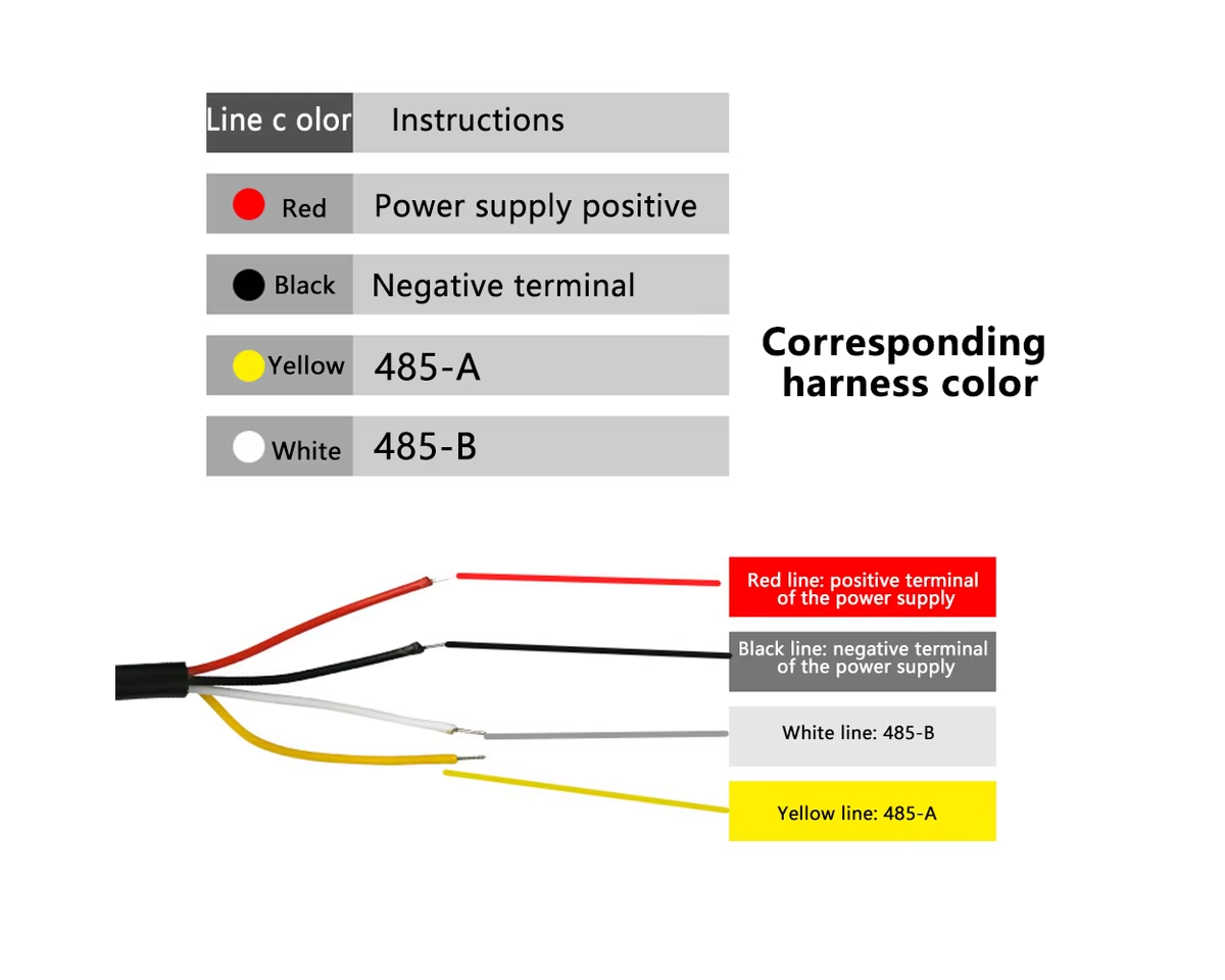 SENSOR HUMEDAD TEMPERATURA RS485 XY-MD04 4