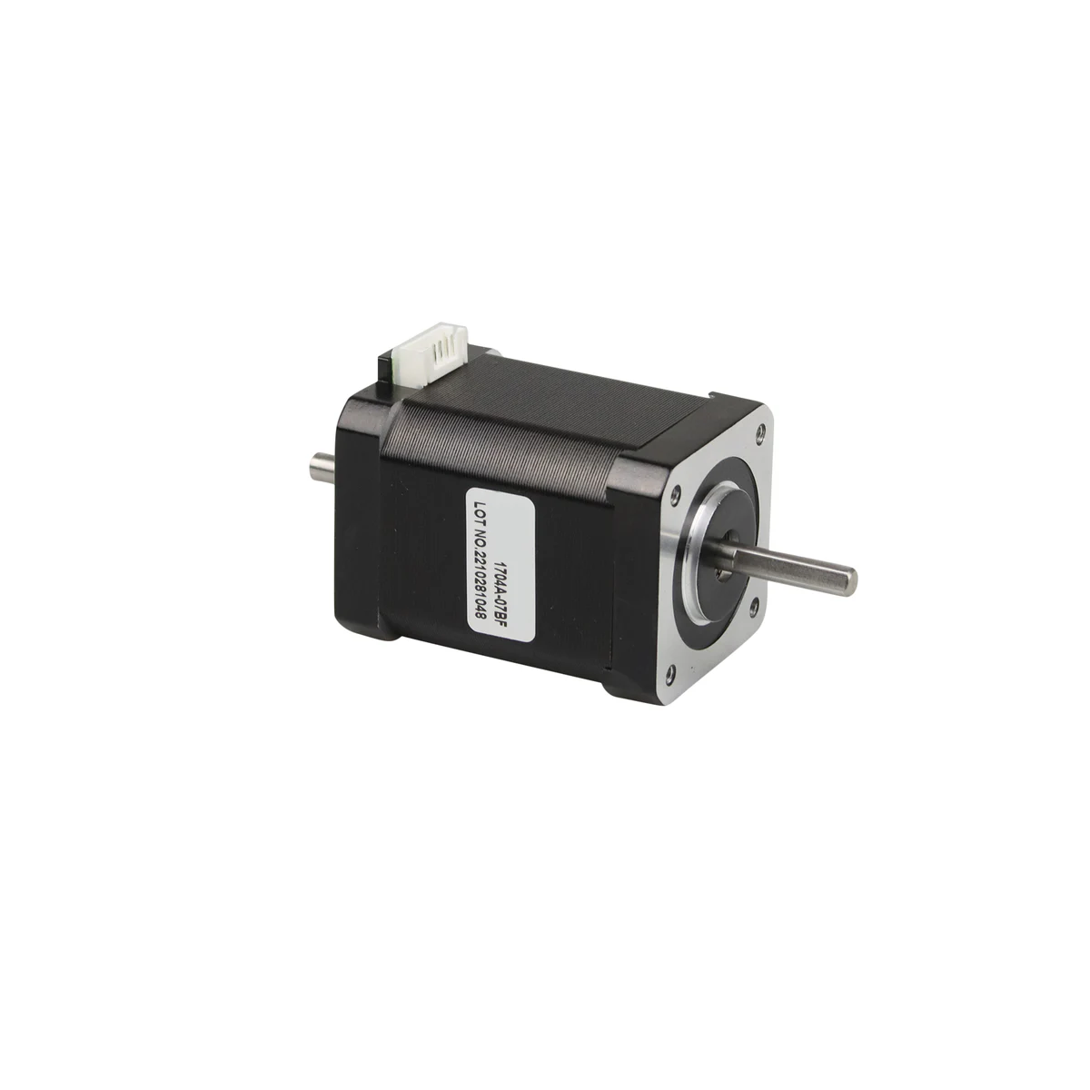 MOTOR PASO PASO NEMA17 42HS60-D508028 60mm 0.9 GRADOS 5mm DOBLE EJE 1