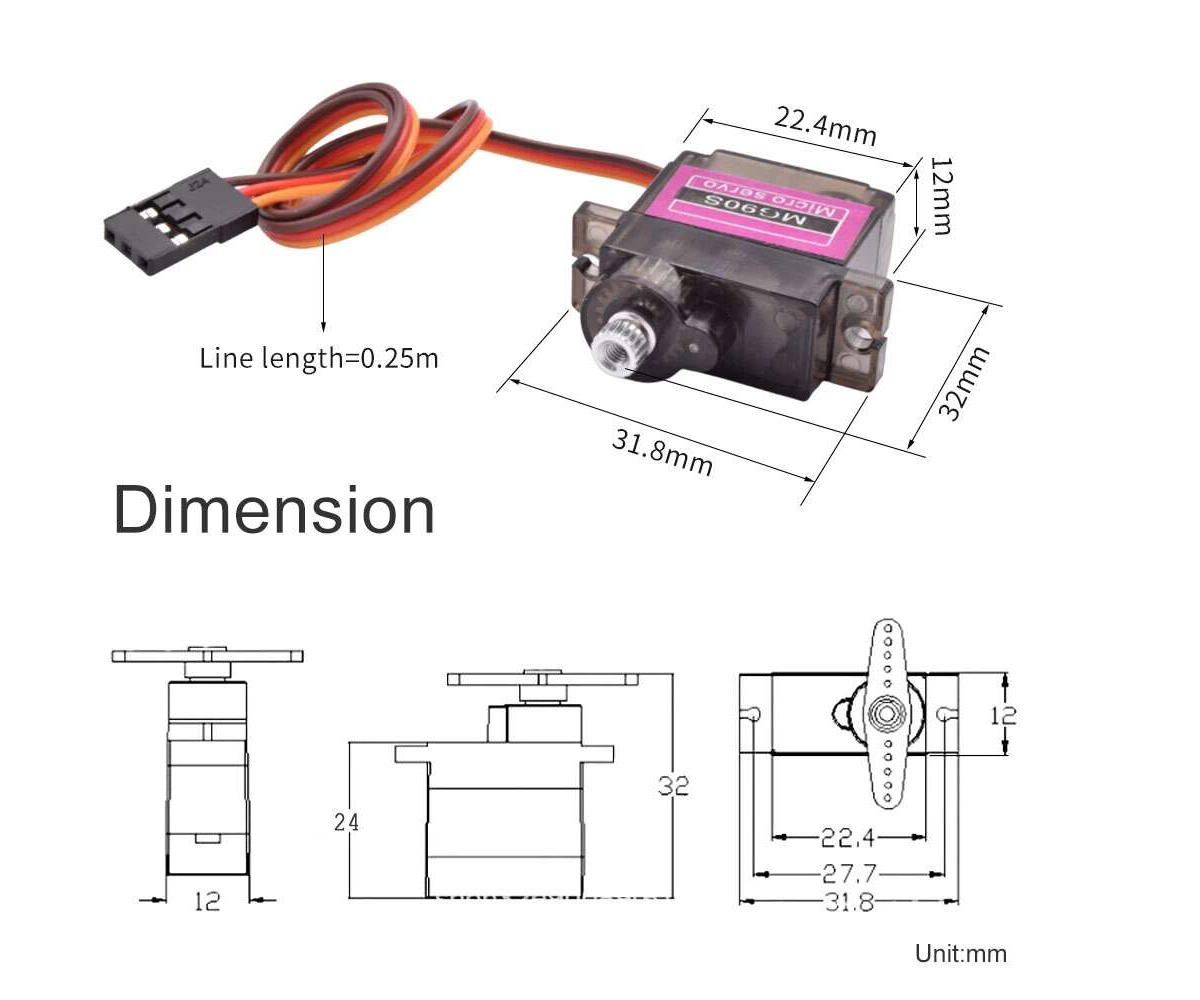 SERVOMOTOR MG90S CHIP ORIGINAL 2