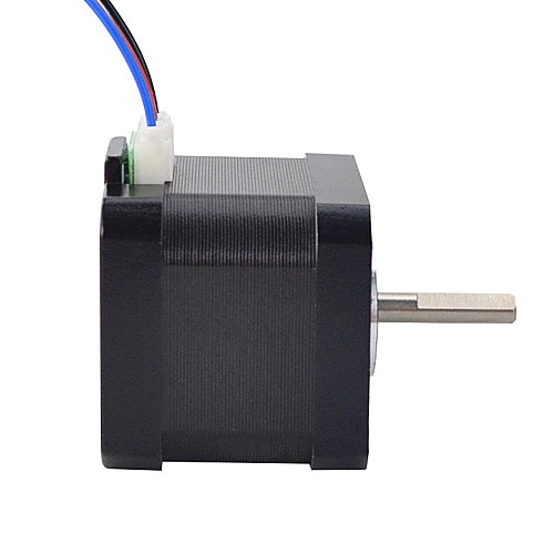 MOTOR PASO PASO 17HS15-1504S-X1 EJE 5mm 1.5A 41mm (3)