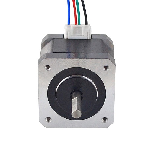 MOTOR PASO PASO 17HS15-1504S-X1 EJE 5mm 1.5A 41mm (6)
