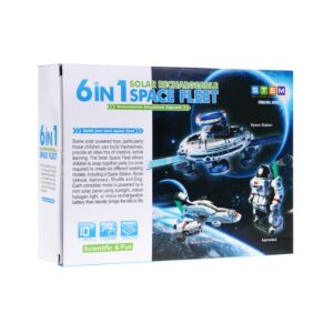 Kit Robot Solar 6 En 1 Robot Educativo Para Ensamblar
