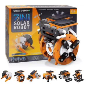 Kit Robot Solar 7 En 1 Robot Educativo Para Ensamblar