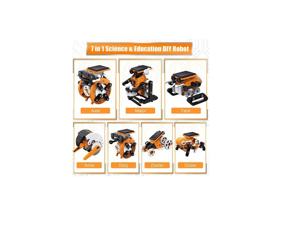 KIT ROBOTICO SOLAR 7 en 2