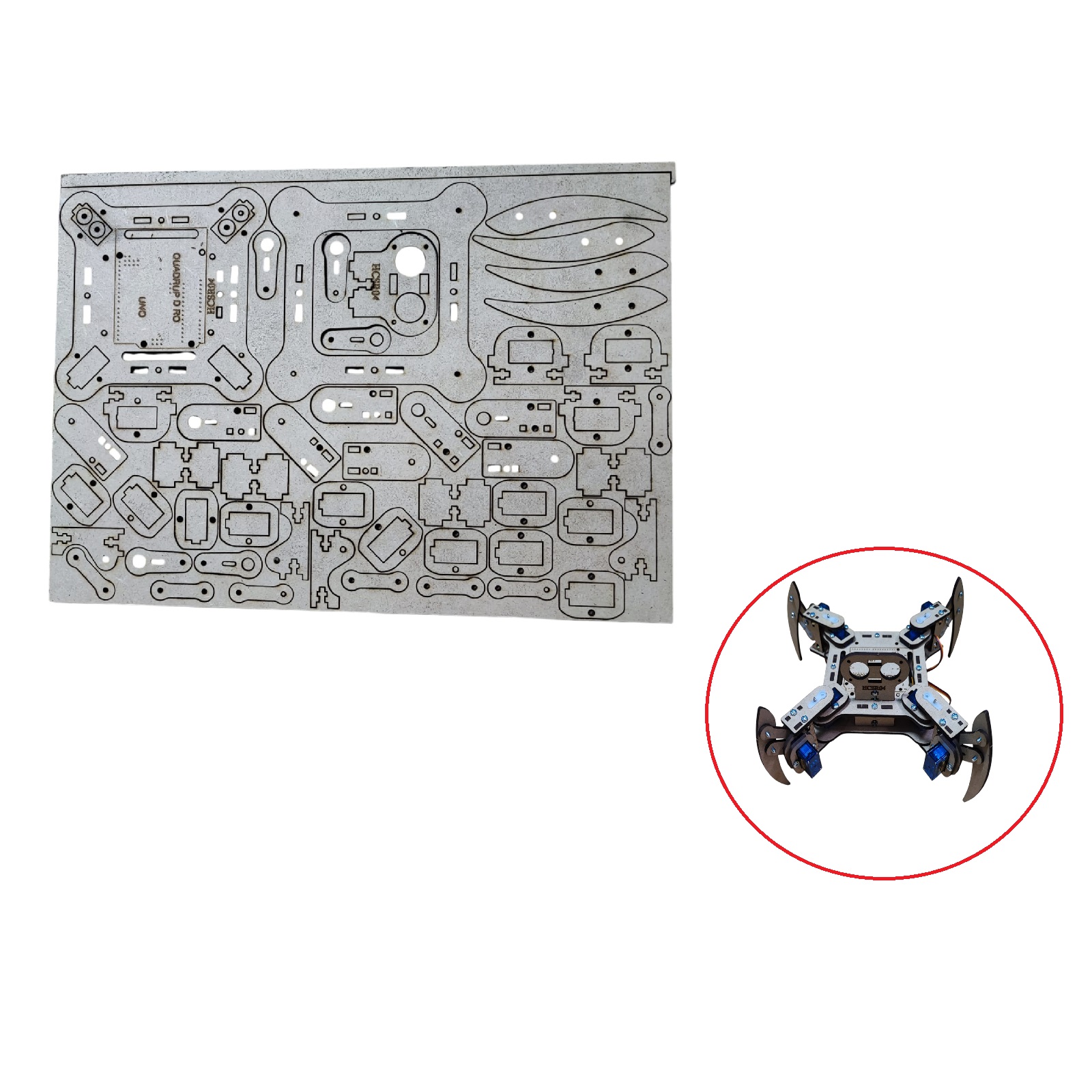 ROBOT ARAÑA CORTE LASER - copia