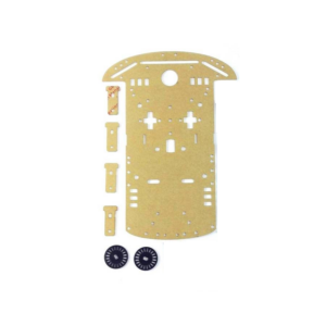 Chasis Buggy Smart Car Carro Robotico Robot 2wd Acrilico MDF 3mm