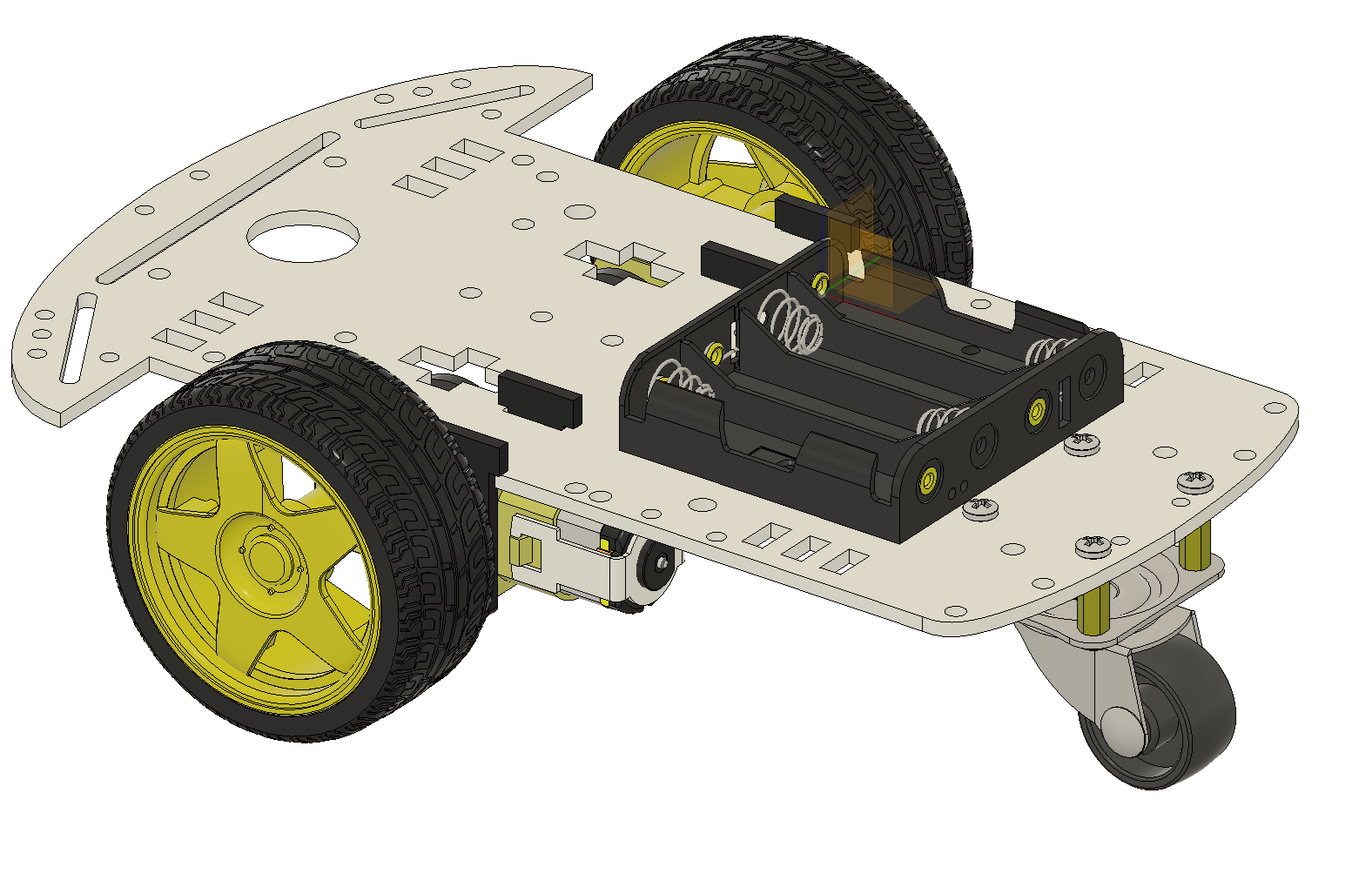CHASIS CARRO ROBOTICO SMART CAR 2WD LASER 3