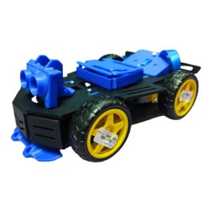 Chasis Carro Seguidor Linea Obstaculos 4 Ruedas 4wd