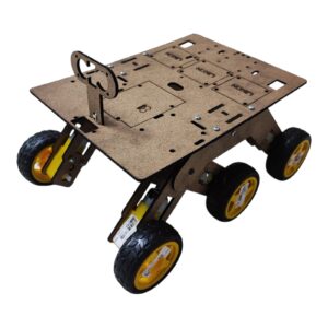 Chasis Buggy Smart Car Carro Robotico Lunar Mars Rover 6wd