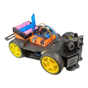 Carro Robotico Buggy Smart Car Seguidor Linea Qtr8a 4wd Ensamblado