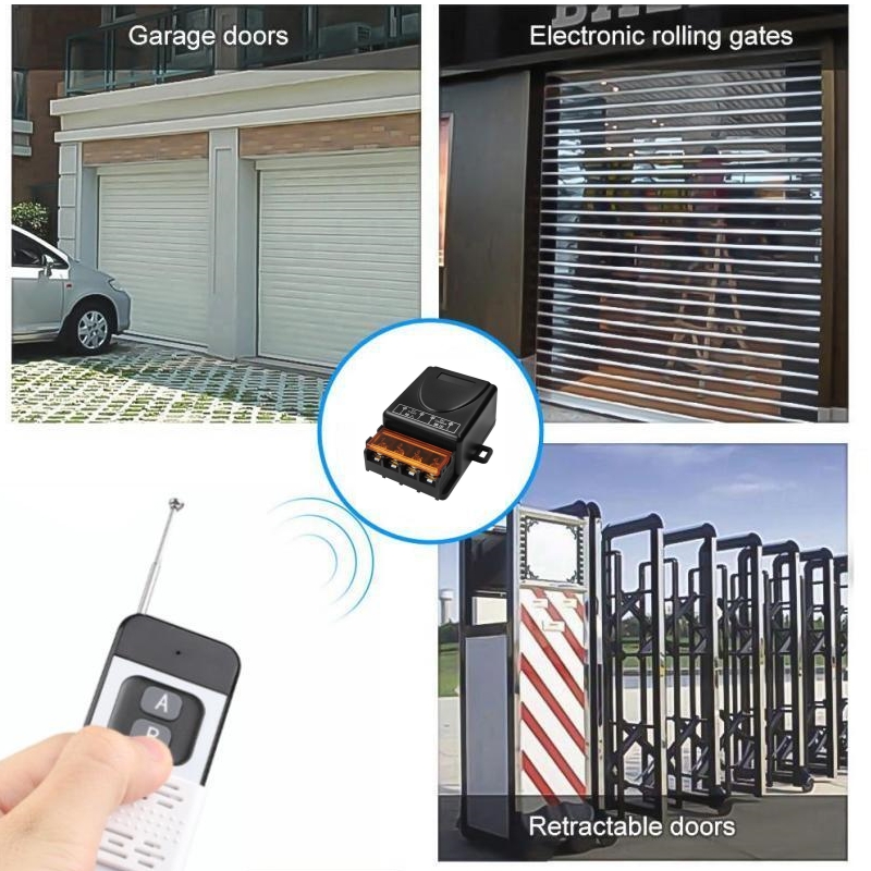 CONTROL REMOTO CON RELAY 30A 1KM