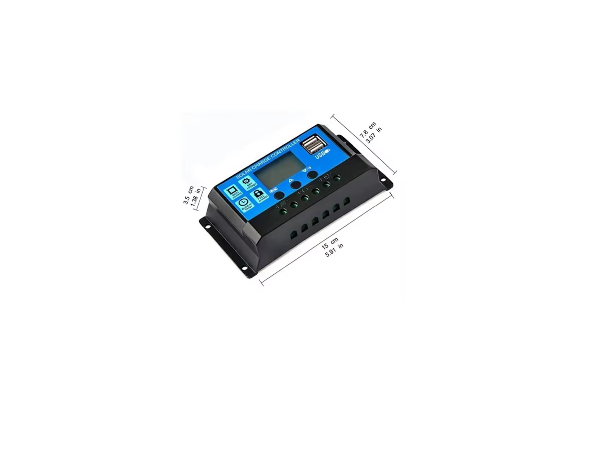 CONTROLADOR SOLAR 30A 3