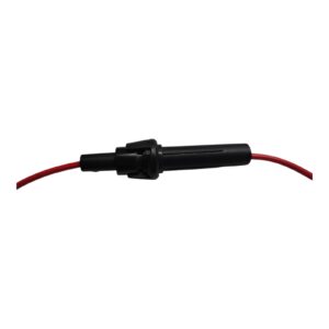 Portafusible Aereo Plastico Para Fusible Vidrio 6x30mm 20AWG