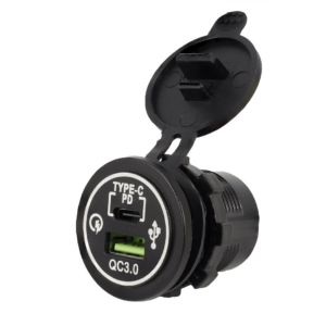 Cargador Celular Moto Carro Carga Rapida Usb Qc3.0 Tipo C Pd