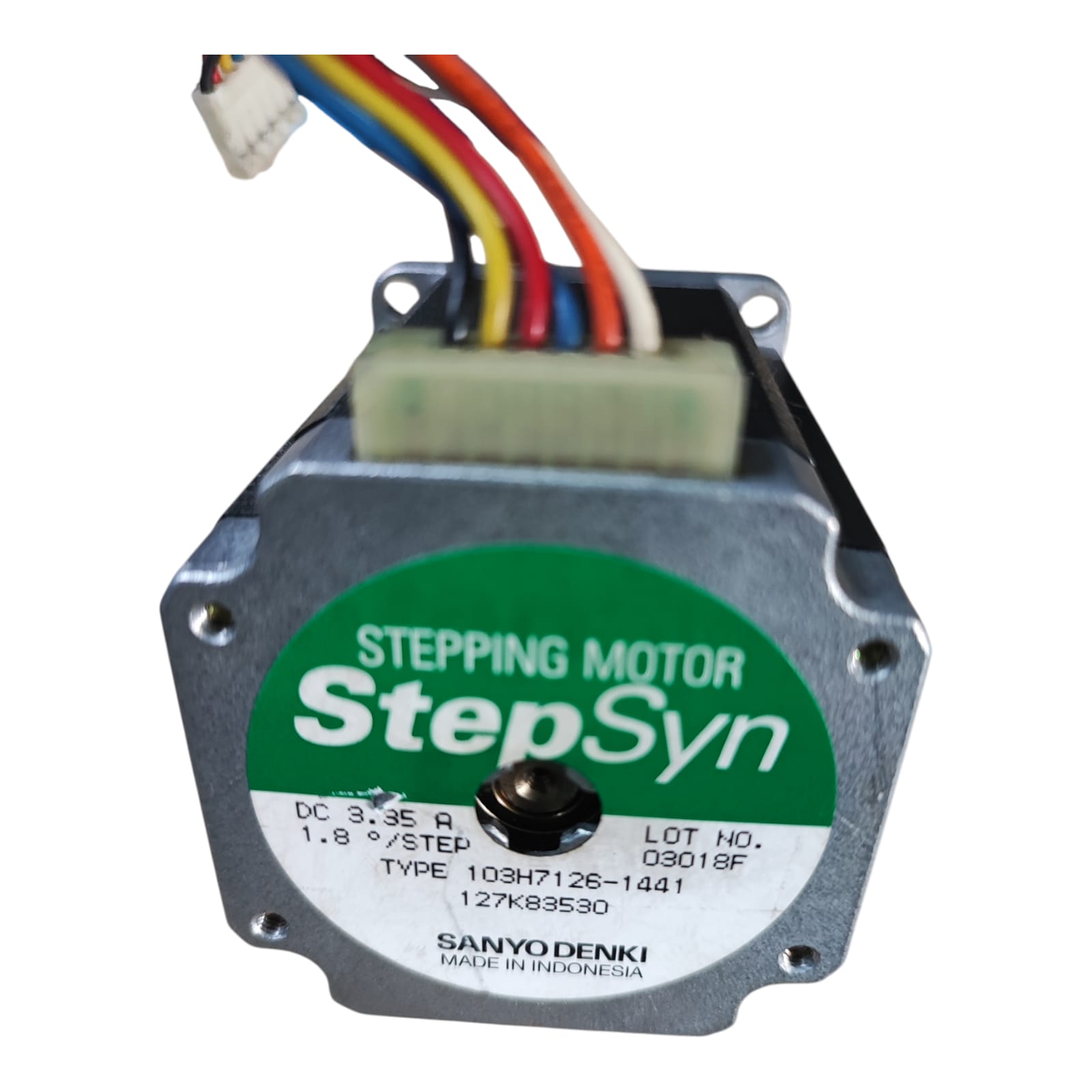 MOTOR PASO PASO NEMA23 103H7126-1441 L76 EJE 6mm (3)